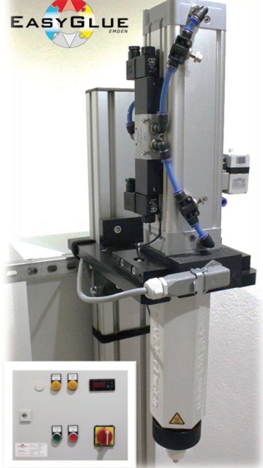 Cartridge application heated for various adhesives.